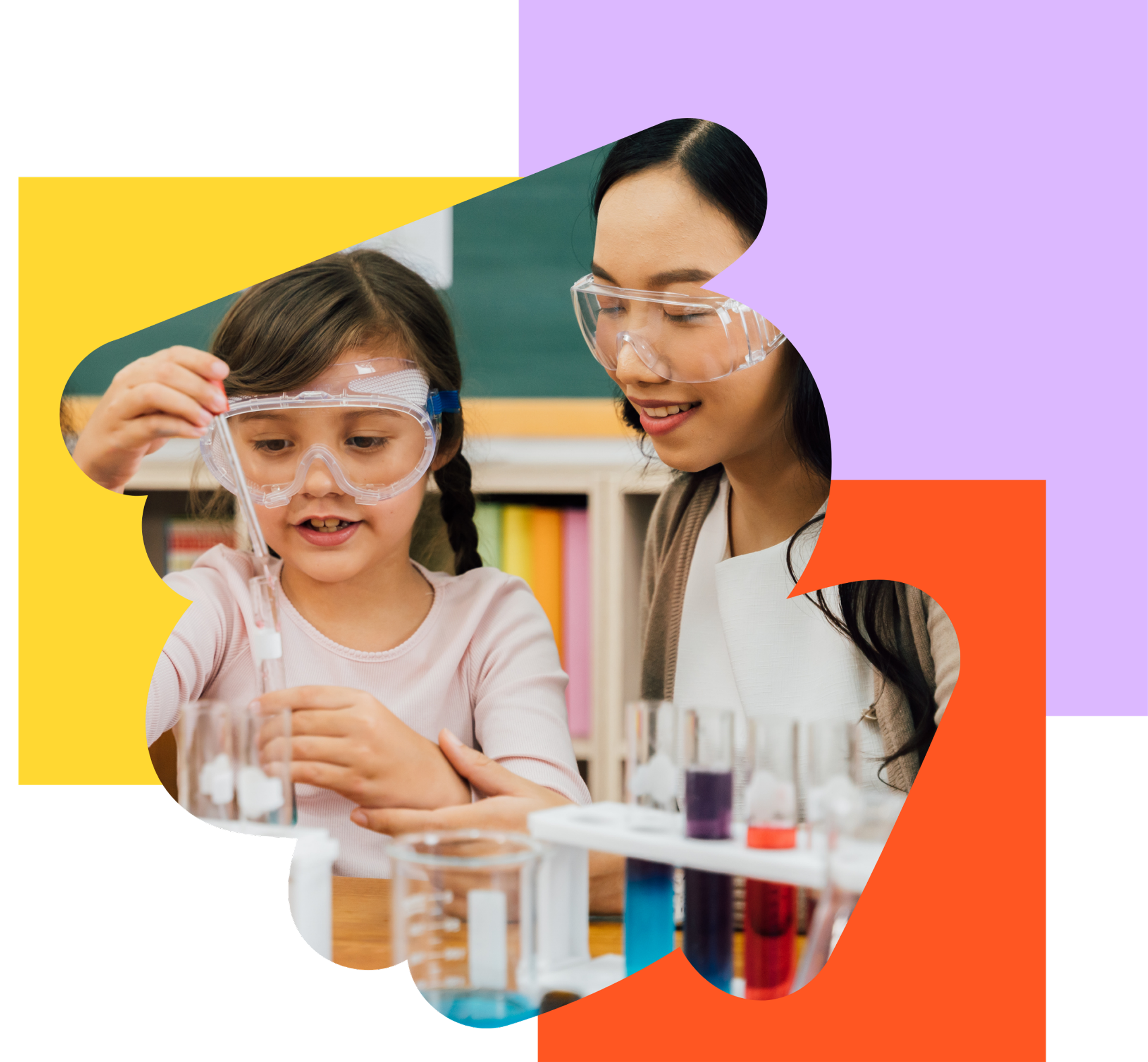 School supplies and classroom