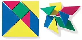 Math Pentominoes & Tangrams