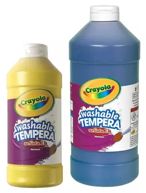 Washable Tempera