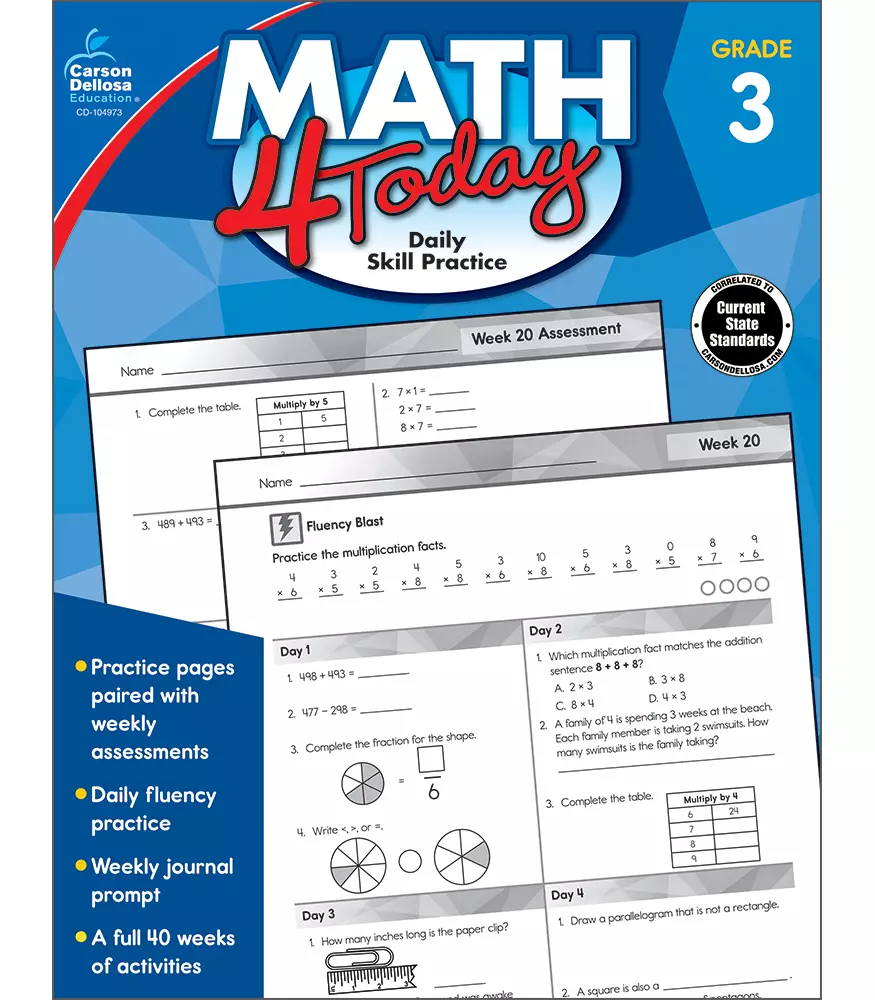 Daily Math Workbooks