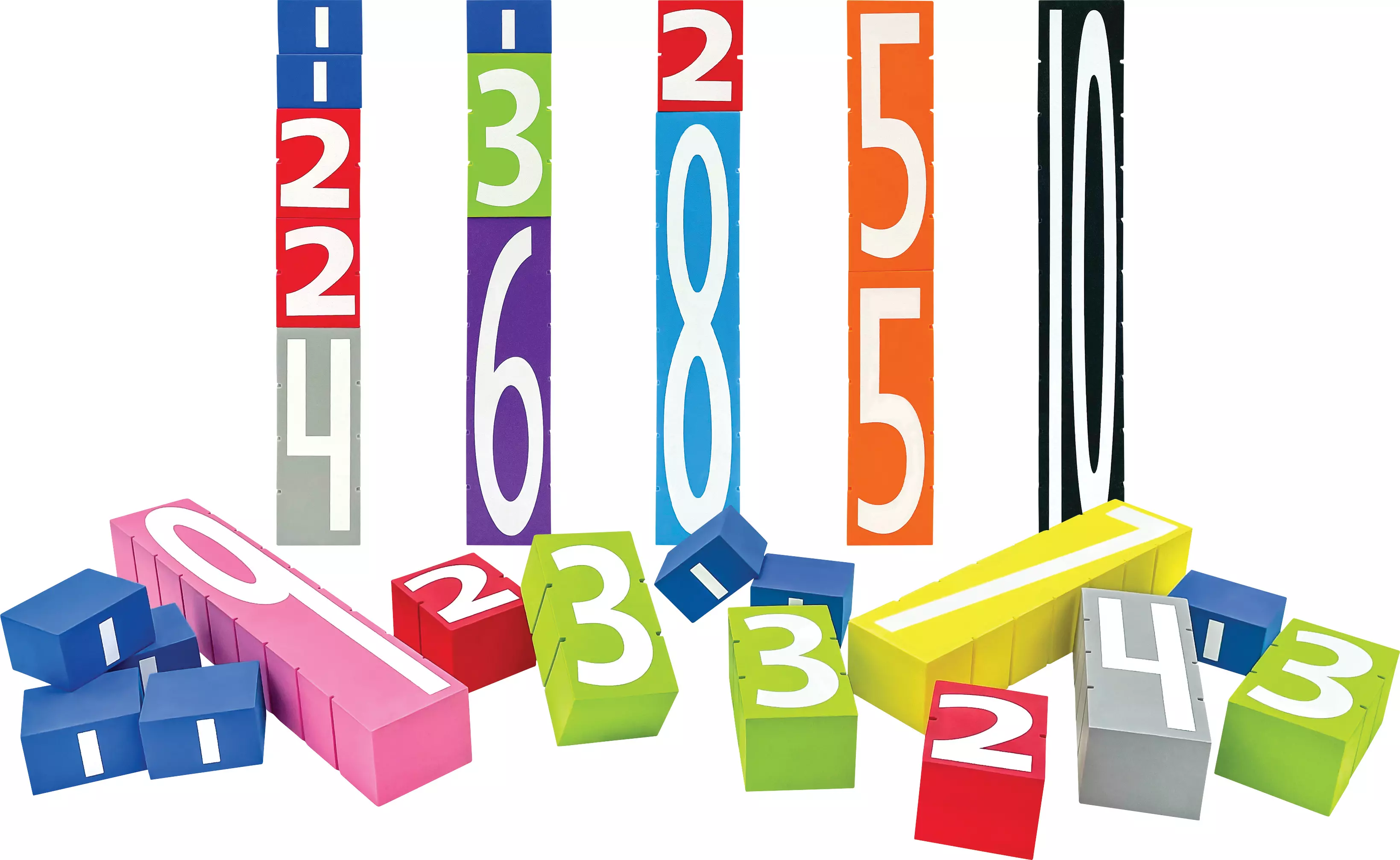 Math Cubes & Cuisenaire Rods