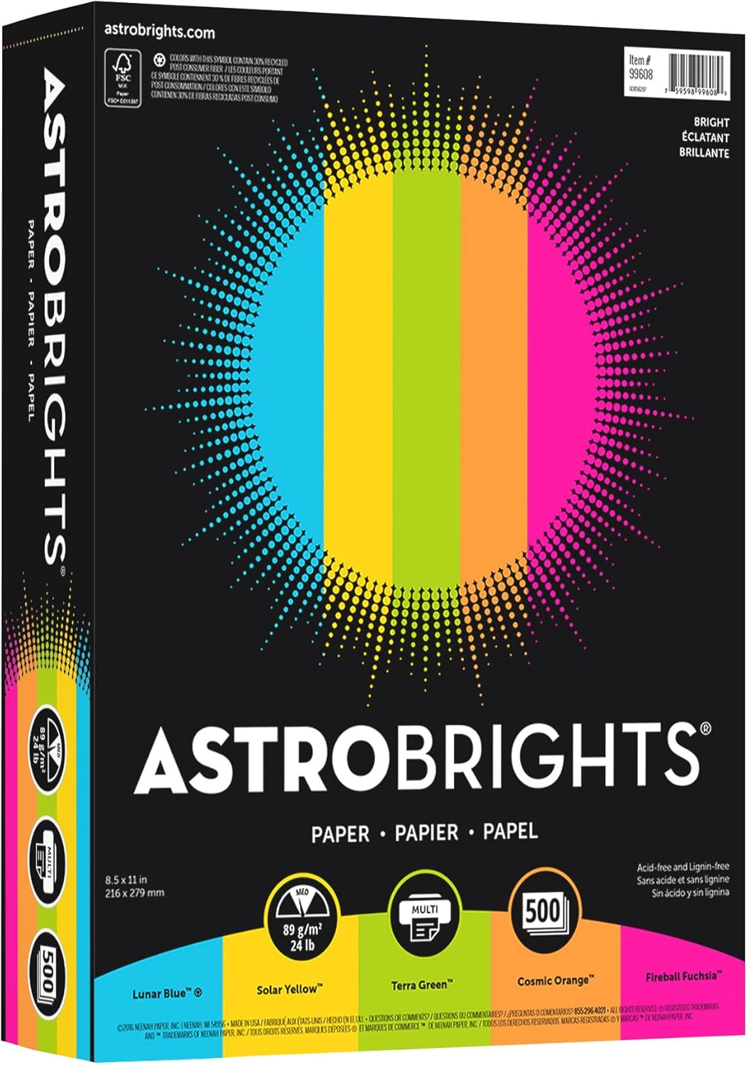 Astrobrights Paper