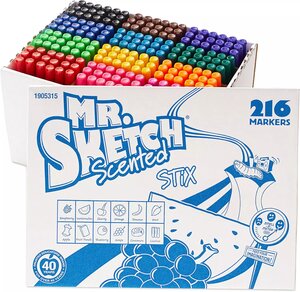 Mr. Sketch Stix School Packs