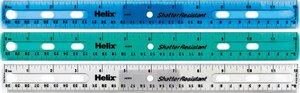 Shatter-Resistant Ringbinder Ruler