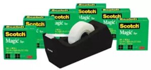 Scotch® 810 Magic™ Tape & Dispenser Value Pack