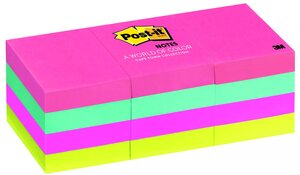 Post-it® Notes Original Pads in Poptomistic Colors