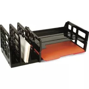 Officemate Combination Side Sorter with 2 Letter Trays