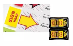 Post-it® Printed Message Flags