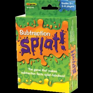 Math Splat Game: Subtraction