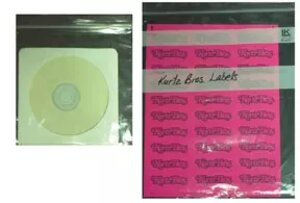 Zipper Top Storage Bags- White Label Strip