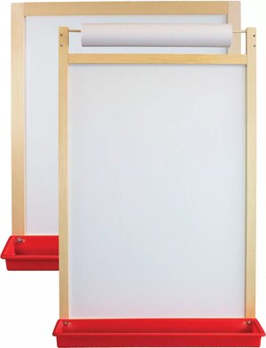 Magnetic Dry Erase Wall Easel with or without Paper Roll