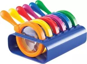 Primary Science Jumbo Magnifiers with Stand