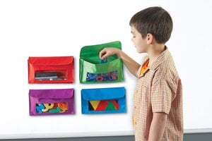 See-through Magnetic Storage Pockets