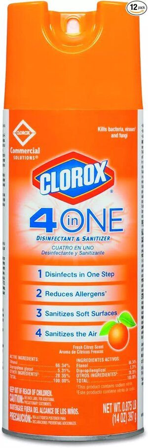 Clorox® 4 in One Disinfectant & Sanitizer