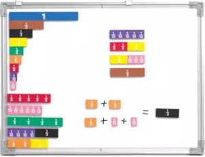 Magnetic Fraction Tiles