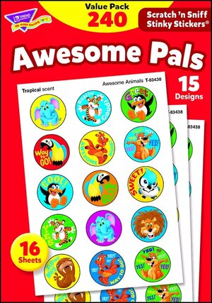 Awesome Pals Scratch 'n Sniff Stinky Stickers