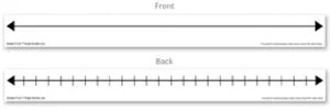 Student Fun Empty Number Lines