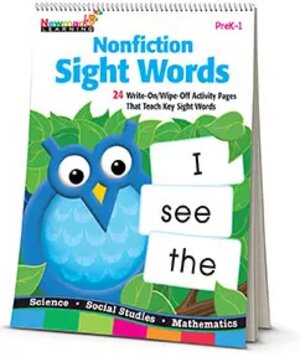 Nonfiction Sight Words Flip Chart