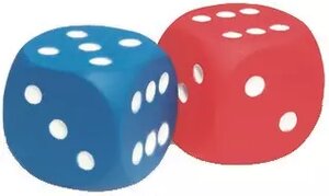 Foam Dot Dice