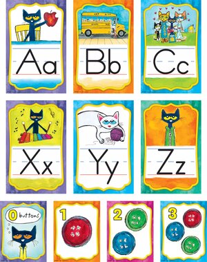 Pete the Cat® Alphabet Bulletin Board