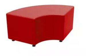 Sonik™ Soft Seating - Curve Ottoman,  24