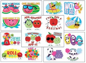 Jumbo Scented Stickers Set 2