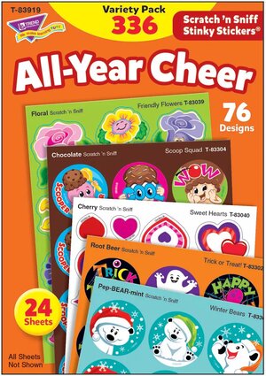 Trend Stinky Stickers® Extra Value Pack: All Year Cheer