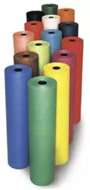 Heavyweight Colored Kraft Paper Rolls - 500' Roll