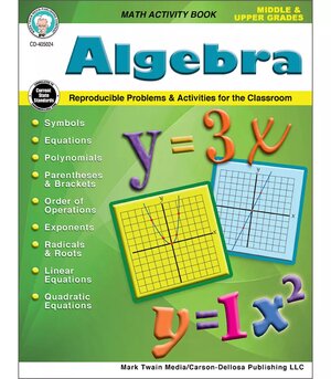 Algebra Math Activity Workbook Grade 5-12