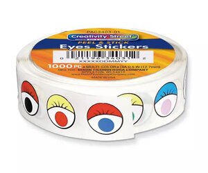 Eyes Stickers On Rolls