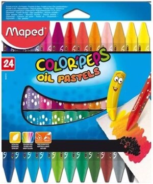 Maped Triangular Oil Pastels