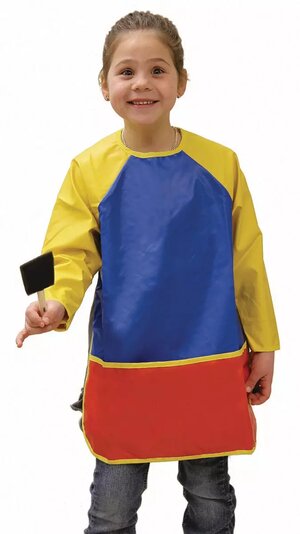 Creativity Street Children's Long Sleeve Vinyl Smock