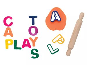 Creativity Street Alphabet Clay and Dough Cutters