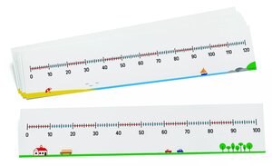 Write-on/Wipe-off 0-100 / 0-120 Number Lines