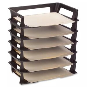 Rubbermaid Regeneration Six Tier Letter Tray