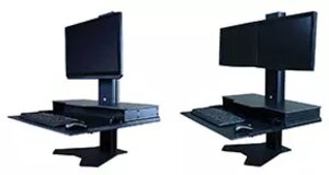 Helium Desk Top Base Singular and Dual Monitor