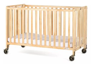 HideAway™ Wood Folding Crib