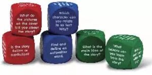 Before, During, & After Reading Comprehension Cubes