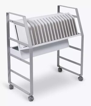 16-Tablet / Chromebook Open Charging Cart