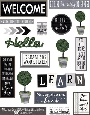 Modern Farmhouse Wall Décor Bulletin Board Set