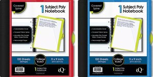 Poly Spiral Bound Notebooks