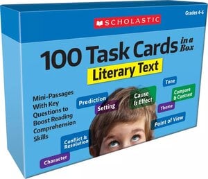 100 Task Cards in a Box: Literary Text