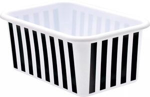 Small Plastic Storage Bins with Designs