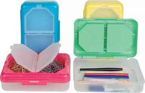 Storage Box with 3 Compartments