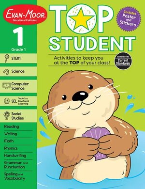 Top Student First Grade Activity Workbook