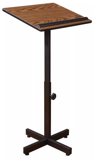 Oklahoma Sound® Portable Presentation Lectern Stand