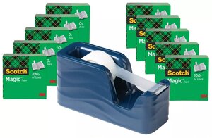 Scotch® Magic Tape Dispenser Value Pack