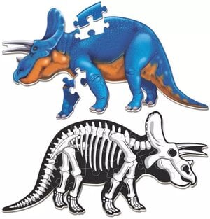 Jumbo Dinosaur Floor Puzzle - Triceratops