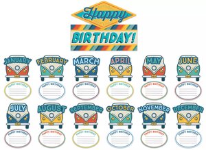 Adventurer Birthday Mini Bulletin Board Set