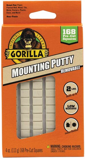 Gorilla Mounting Putty